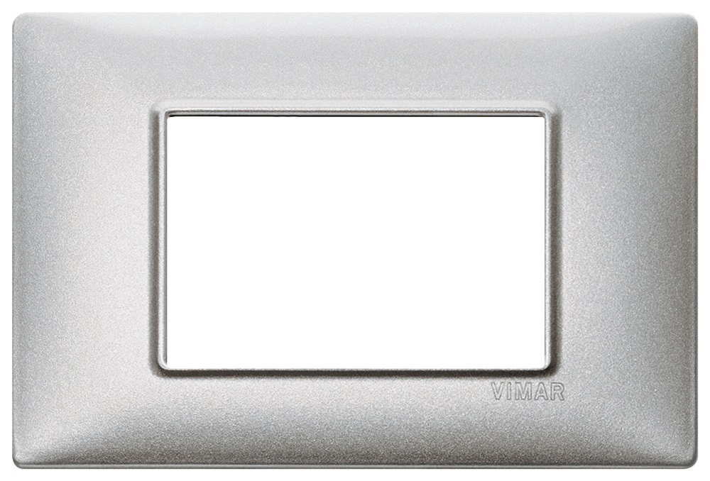 PLACCA 3M TECNOPOLIMERO SILVER