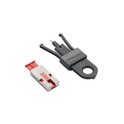 Dispositivo di blocco USB tipo A, rosso