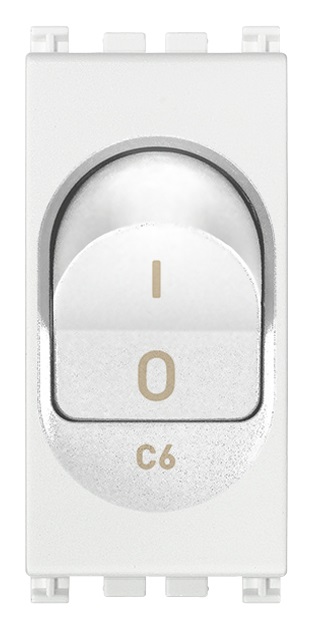 INTERRUTTORE MT 1P+N C6 120-230V BI