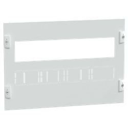 Piastra frontale NSX100/250 VIGI V acciaio bianco per armadi PrismaSeT e ComPacT controllo protettivo plug-in