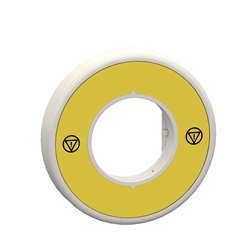 Etichetta luminosa 24V 2 colori bianco e rosso con logo