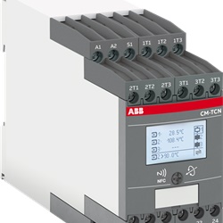 Relè monitoraggio temperatura CM-TCN.012S LCD NFC RTU 24-240V protezione motori trasformatori