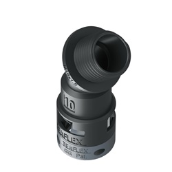 Curva 45°Ip66 Bf10 M16 Nero