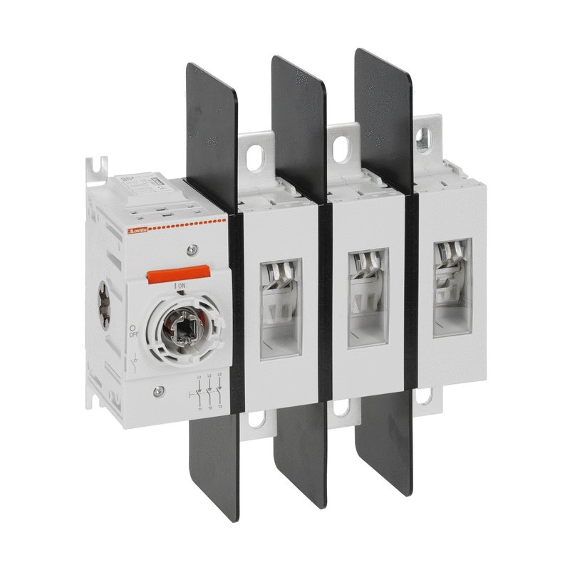 Sezionatore tripolare 3 poli 630A AC21A interruttore industriale IEC/EN