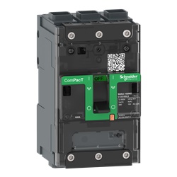 Sezionatore ComPacT NSXm 160A 3 poli connettori EverLink per impianti elettrici industriali