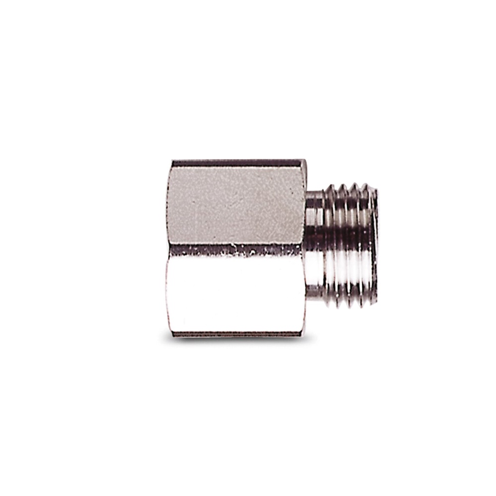 Riduzione filettata PG21 maschio M25 femmina ottone nichelato per installazioni elettriche resistente e durevole