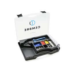 Pinza crimpare compressione tubetti PKE valigetta utensile manuale