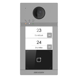 Posto esterno IP due pulsanti telecamera 2MP per villa installazione a parete resistente agli agenti atmosferici