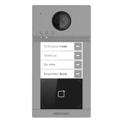 Postazione esterna IP 4 pulsanti con telecamera 2MP per controllo accessi a parete