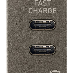 ALIMENTATORE USB C+C 5V 3A 1M METAL
