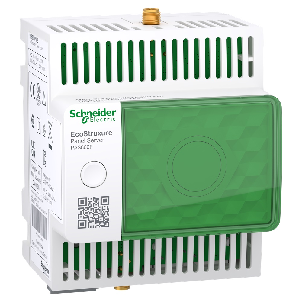 EcoStruxure Panel Server - Advanced datalogger wireless e modbus,  Energy Server, POE