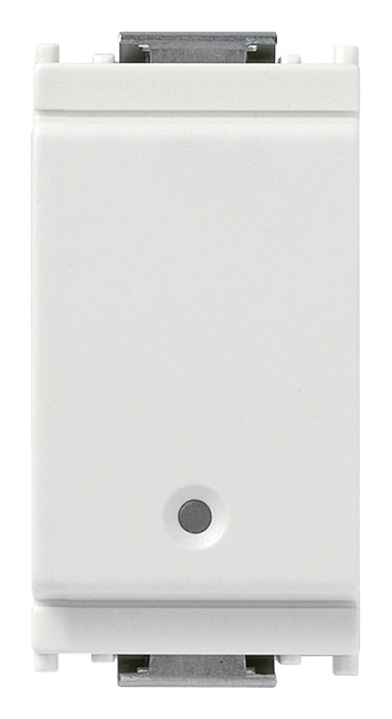Deviatore elettronico IoT bianco View Wireless con uscita relè 100-240V per controllo luci LED incandescenza e fluorescenti