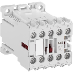 Contattore mini 3 poli 4kW 20A montaggio parete o guida DIN