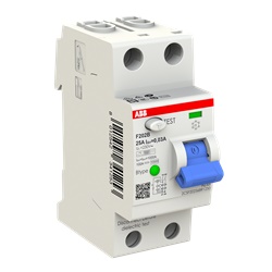 Interruttore differenziale puro 2P 25A 30mA tipo B protezione residenziale industriale