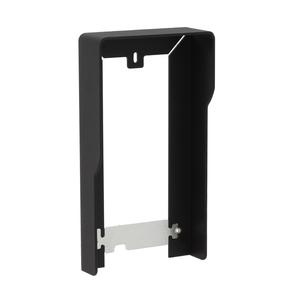 Tetto antipioggia nero Linea 3000 per montaggio parete