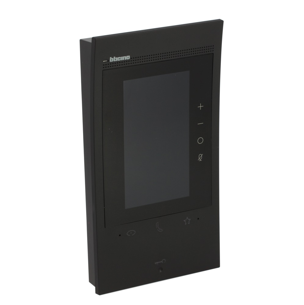 Videocitofono Classe 300EOS WN Black 2 fili Wi-Fi vivavoce 5 touch Alexa integrato sicurezza smart home