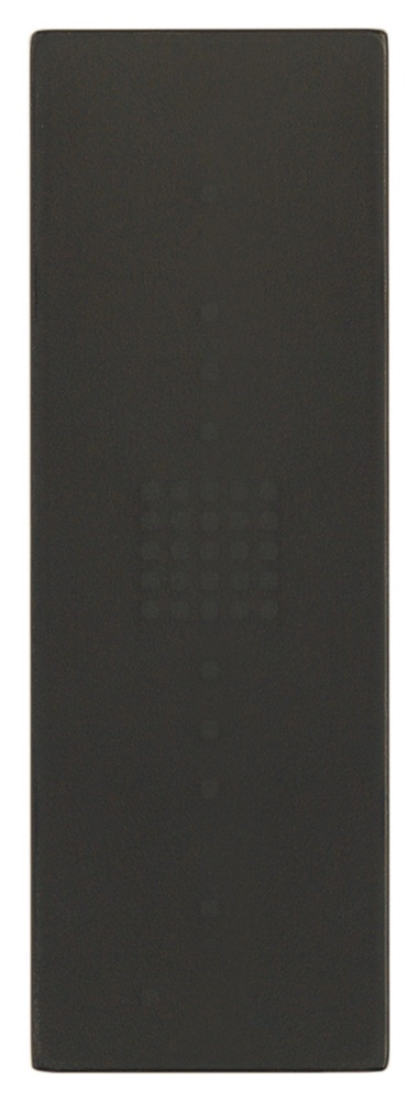 Comando domotico XT By-me 1 modulo nero 2 pulsanti LED personalizzabile per automazione casa