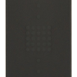 Comando domotico XT By-me 1 modulo nero 2 pulsanti LED personalizzabile per automazione casa