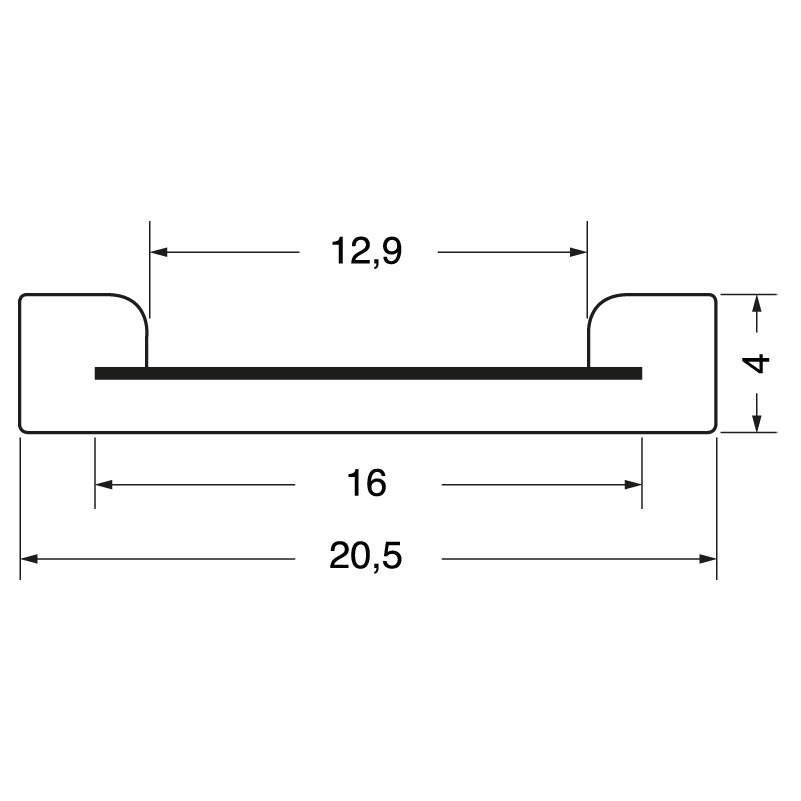 Binario sospeso Horizon 12 metri nero design moderno installazione rapida illuminazione flessibile interni commerciali e residenziali