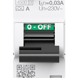 Interruttore magnetotermico differenziale 1P+N 10A 30mA tipo A per protezione impianti residenziali e commerciali