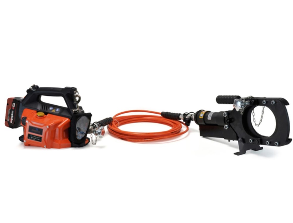 Unità oleodinamica batteria taglio cavi fino 120mm tombini pozzetti
