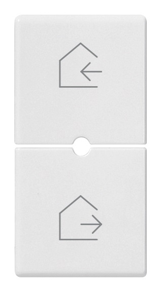 DUE MEZZI TASTI 1M SCENARI BIANCO