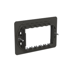 Supporto plastica 1 modulo montaggio orizzontale verticale impianti elettrici
