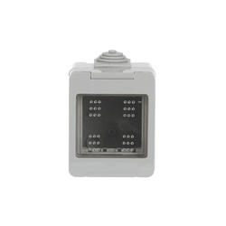 Scatola da parete IP55 resistente polvere e acqua per impianti elettrici industriali e civili