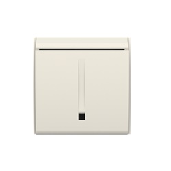 Porta trasparente tasca controllo accessi resistente design neutro per sistemi KNX