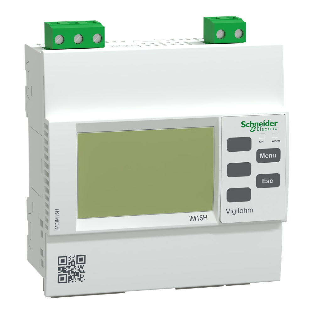 Vigilohm IM15H monitor isolamento reti elettriche IT mediche 110-230V CA/DC guida DIN