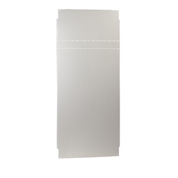 Piastra segregazione verticale metallo bianco IP55 per armadi D500 PrismaSeT 6300 forma 2