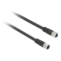 DRIT M12 FEM/FEM CONN 0.3M 5 PIN