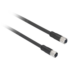 DRIT M12 FEM/FEM CONN 0.3M 5 PIN
