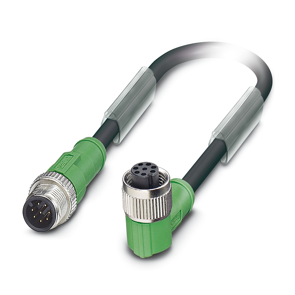 SAC-8P-M12MS/ 3,0-PVC/M12FR CAVO SE