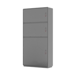 Armadio vetroresina IP55 3 vani 1840x685x330 mm per quadri elettrici GRAFI 7