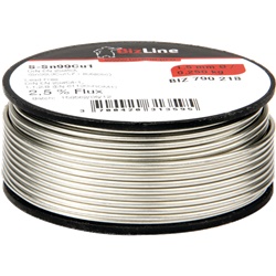 Filo saldatura 1,5 mm 250 g stagno 99,3% rame 0,7% per impianti elettrici
