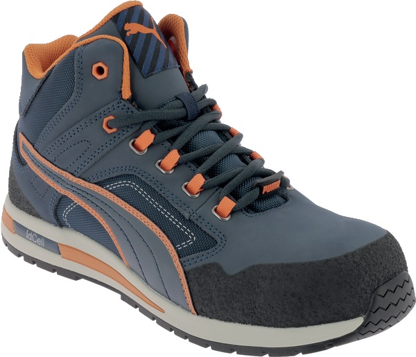 Scarpe antinfortunistiche Crosstwist S3 HRO SRC blu con puntale fibra vetro e suola antiperforazione FAP®