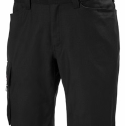 Pantaloncini da lavoro Oxford neri taglia 56 resistenti e comodi per uso industriale e cantiere