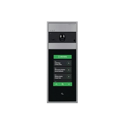 Serie Ultra - Pulsantiera video da parete con touch screen 5, sistema ViP, sensore crepuscolare, microfono omnidirezionale