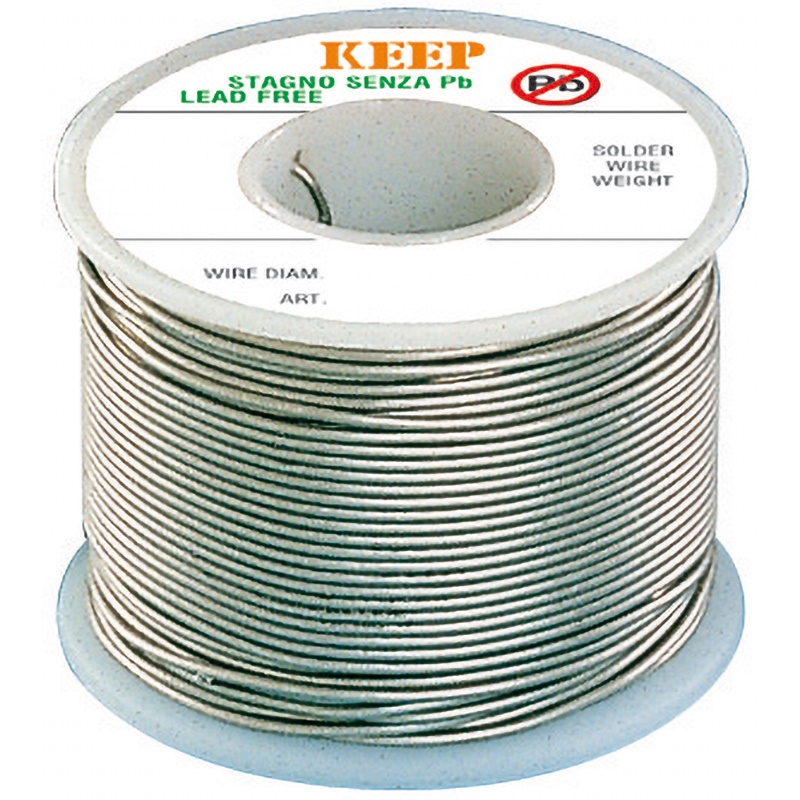 Stagno saldatura SN99C filo 0,75 mm 250 g alta purezza per elettronica