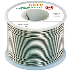 Stagno saldatura SN99C filo 0,75 mm 250 g alta purezza per elettronica