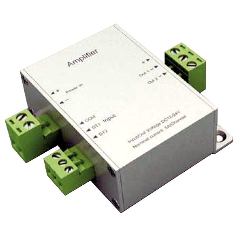 Amplificatore 5A/CAN compatto robusto per impianti elettrici e automazione