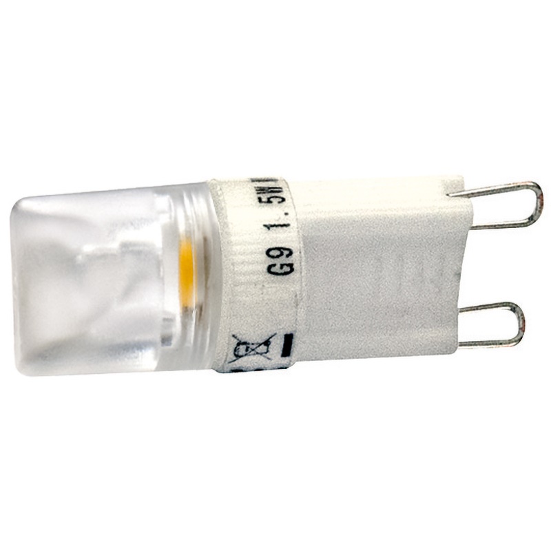 Lampadina LED G9 1,5W luce calda 220V per illuminazione interna ambienti casa ufficio