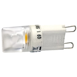 Lampadina LED G9 1,5W luce calda 220V per illuminazione interna ambienti casa ufficio