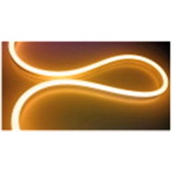 Neon St. Flat 9W/mt 24V Verde IP65 illuminazione uniforme resistente polvere e acqua per interni ed esterni