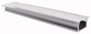 Barra illuminazione 2 metri profilo RS8 diffusore satinato design minimalista residenziale e commerciale