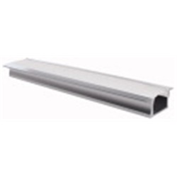 Barra illuminazione 2 metri profilo RS8 diffusore satinato design minimalista residenziale e commerciale