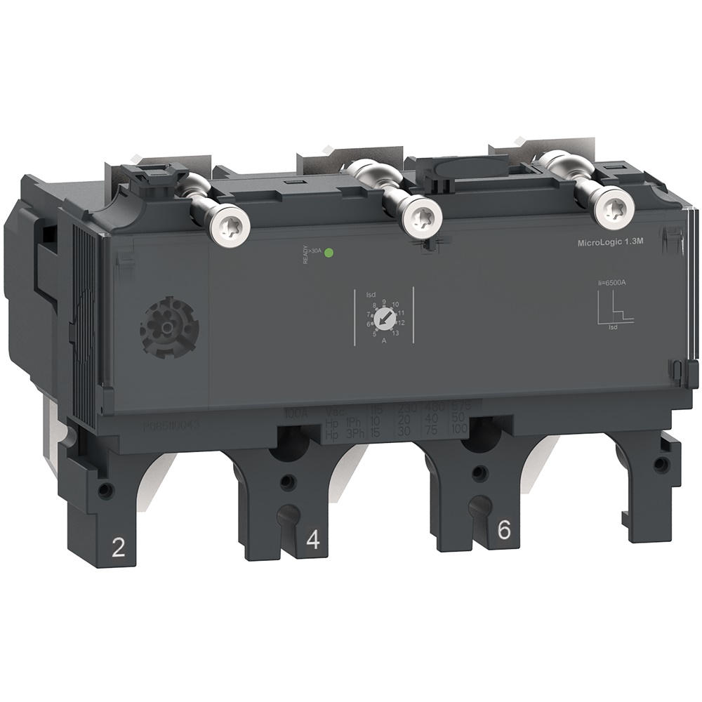 Sganciatore MicroLogic 1,3M 320A 3 poli protezione motore interruttori ComPacT NSX 400/630