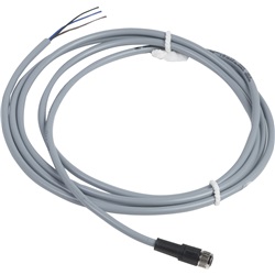 PVC FEMM M8 4 PIN