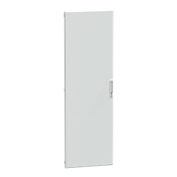 Porta piena acciaio L600 2030mm IP30/4X per armadi PrismaSeT G con serratura chiave